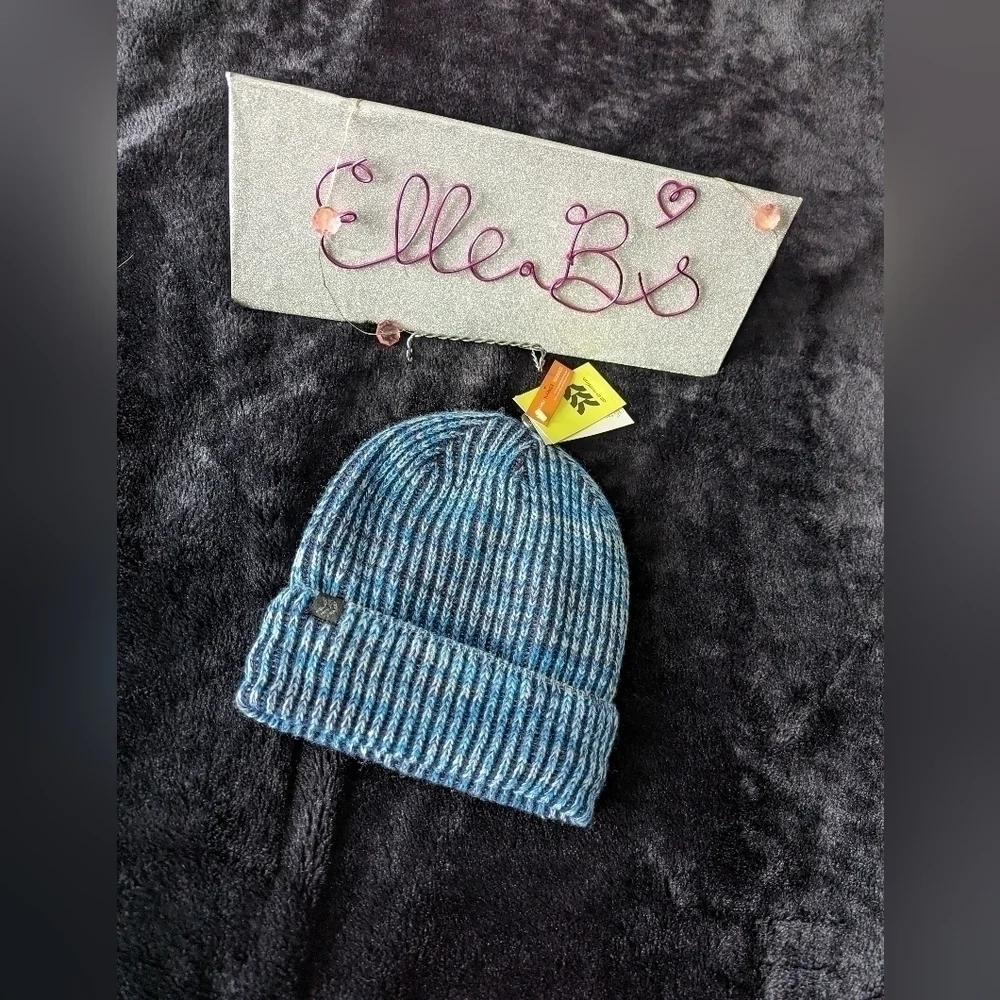 NWT All in Motion Girls Blue Fleece Lined Winter Hat